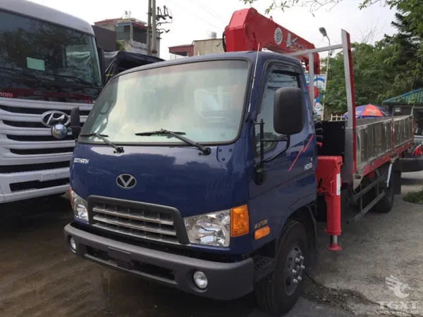 Xe Tải Hyundai HD99 5 Tấn Gắn Cẩu Unic URV343